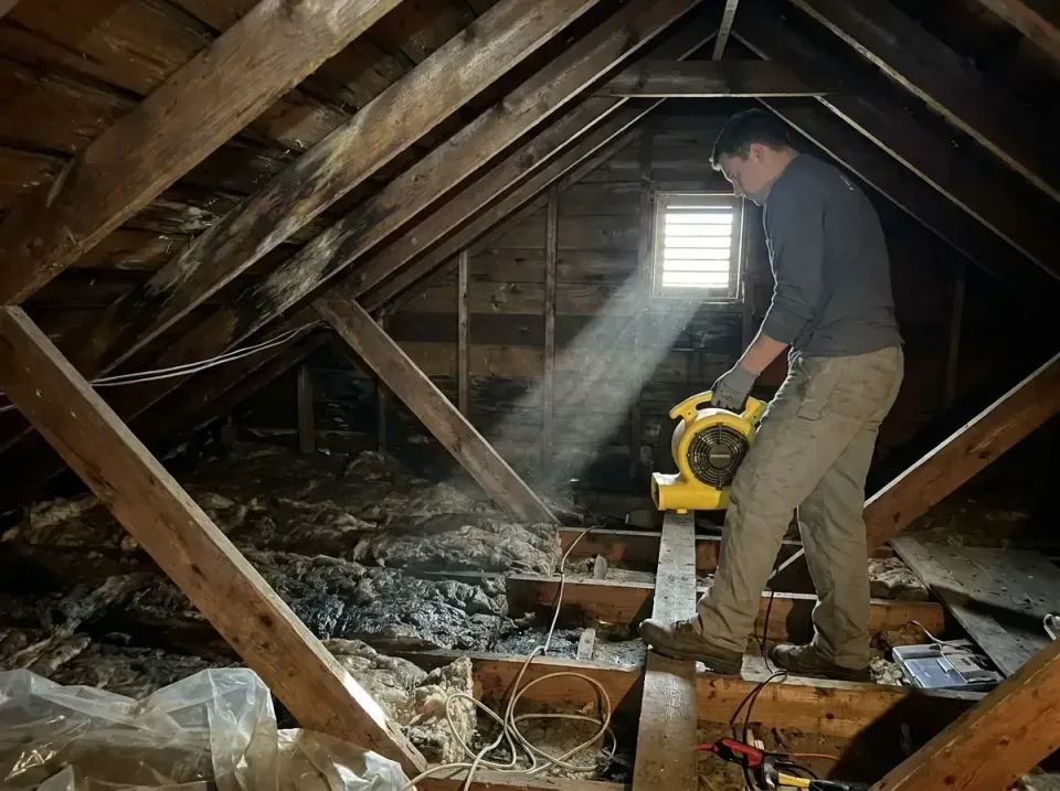 attic-water-damage-drying-proc-007 — frequently asked questions, Emergency Water Extraction & 24/7 Flood Response in Iowa, LA